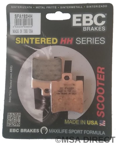 Ebc sintered front disc brake - front,