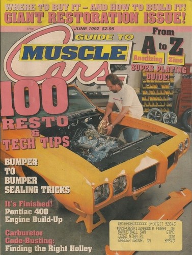 Guide muscle cars - guide, 1992