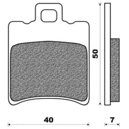 Brake pads one ref fd0196 - pads,