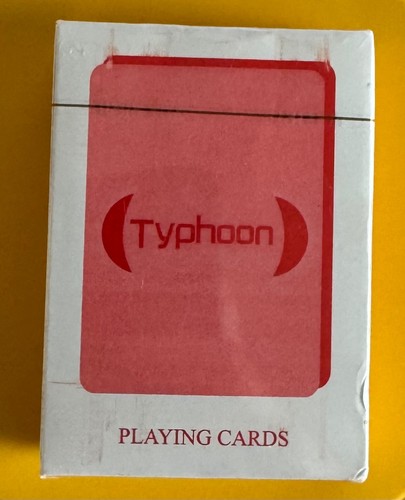 Typhoon playing cards factory - cards,