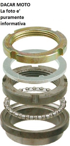 Upper steering head bearing - upper,