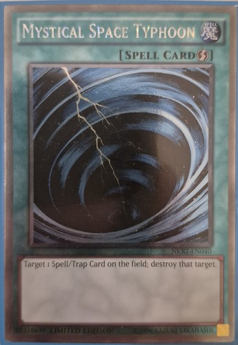 Yugioh mystical space typhoon - yugioh,