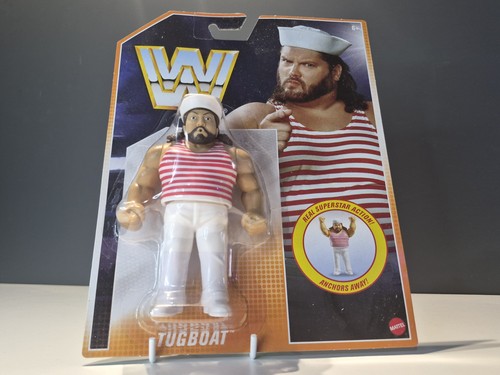 Mattel retro wwe wwf - mattel, tugboat