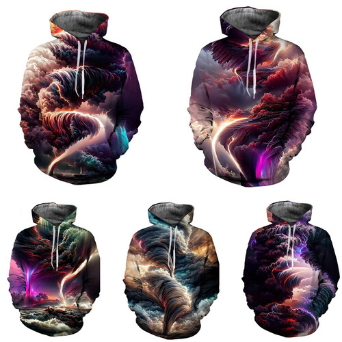 Colorful psychedelic typhoon - colorful,