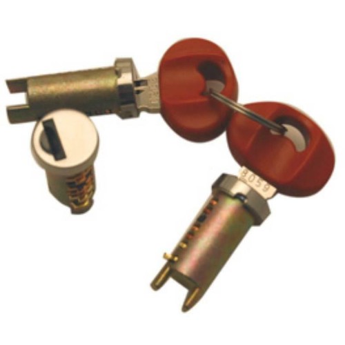 3pcs key lock kit piaggio - kit, 125