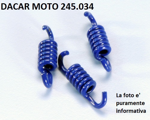 245 034 clutch springs set - 245.034,